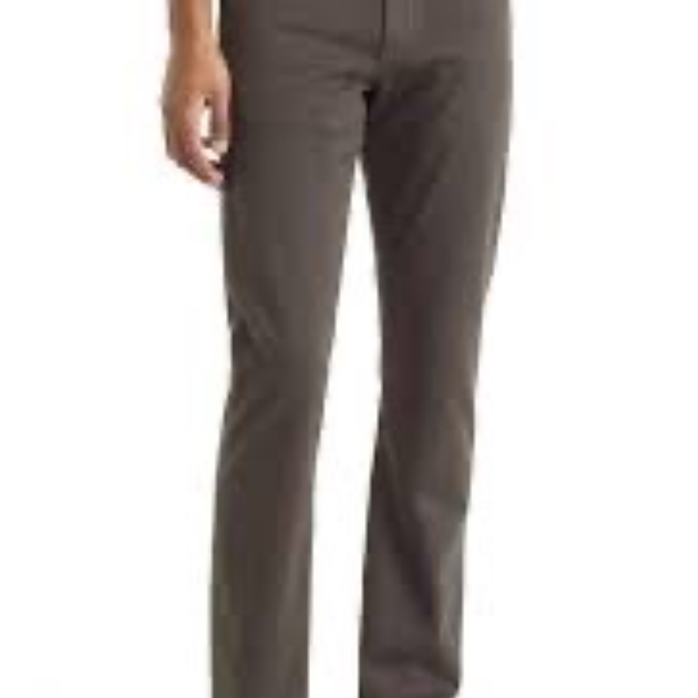DL1961 Dark Green / Brown Men's Slim Straight Pant Size 33X30